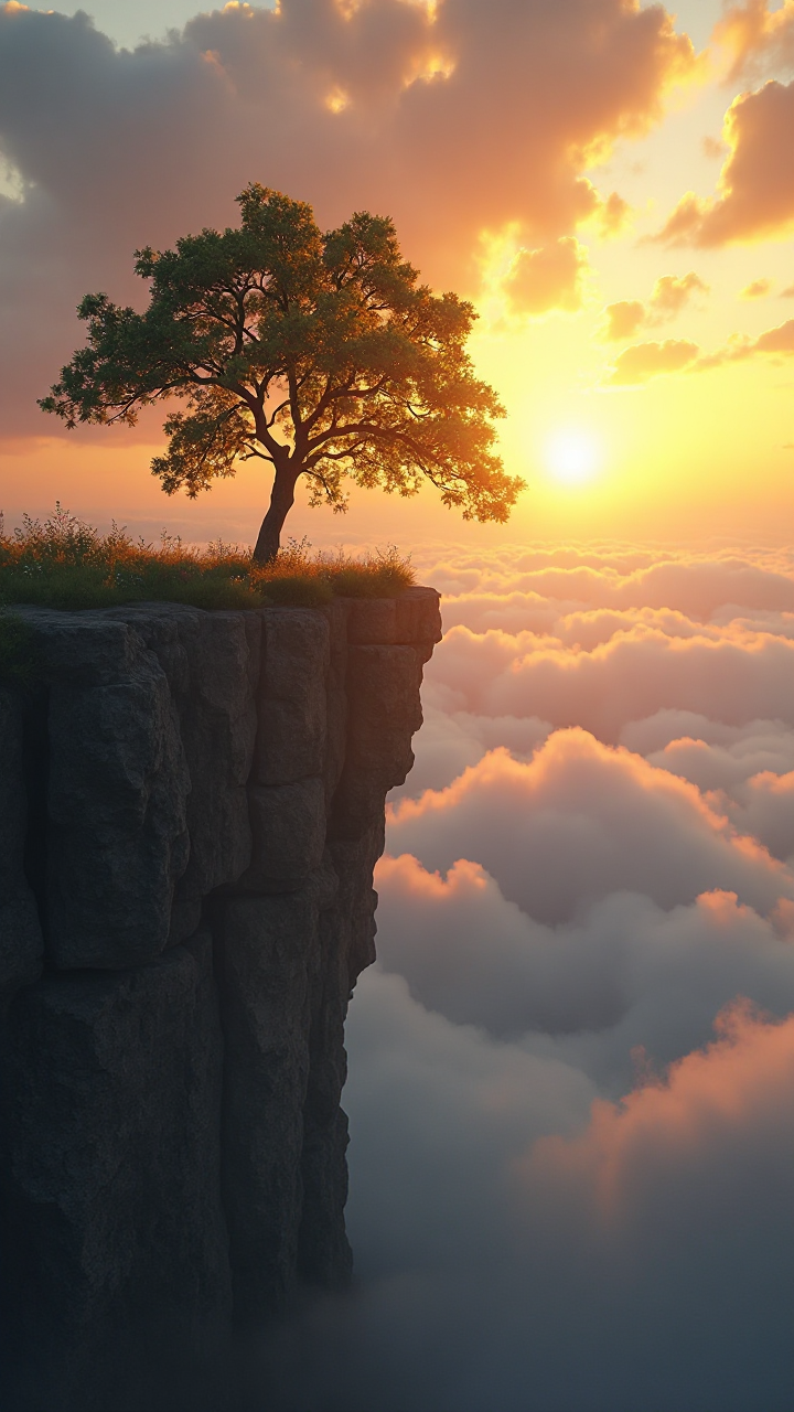 Cliffside Tree