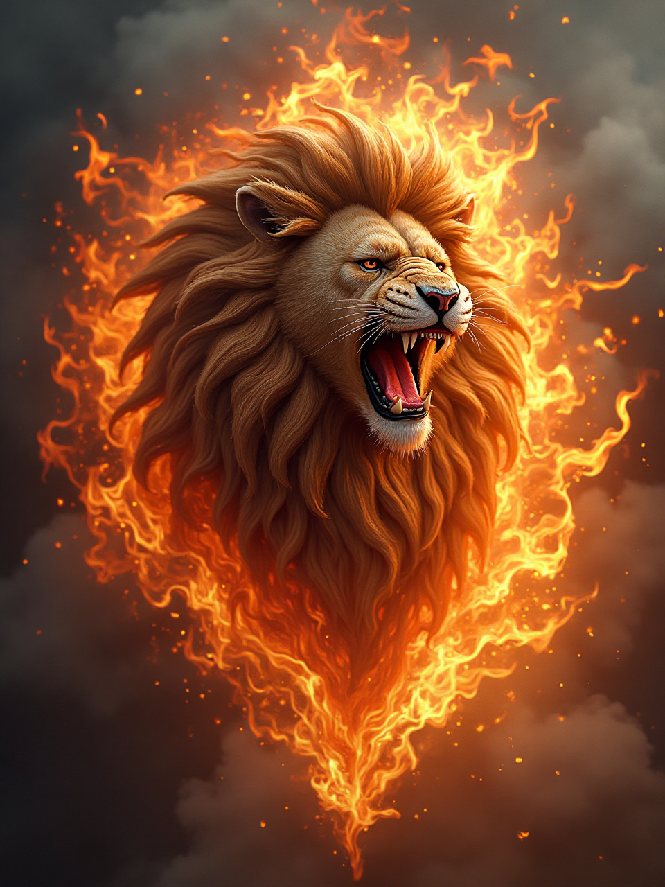 Lion Warrior Emblem