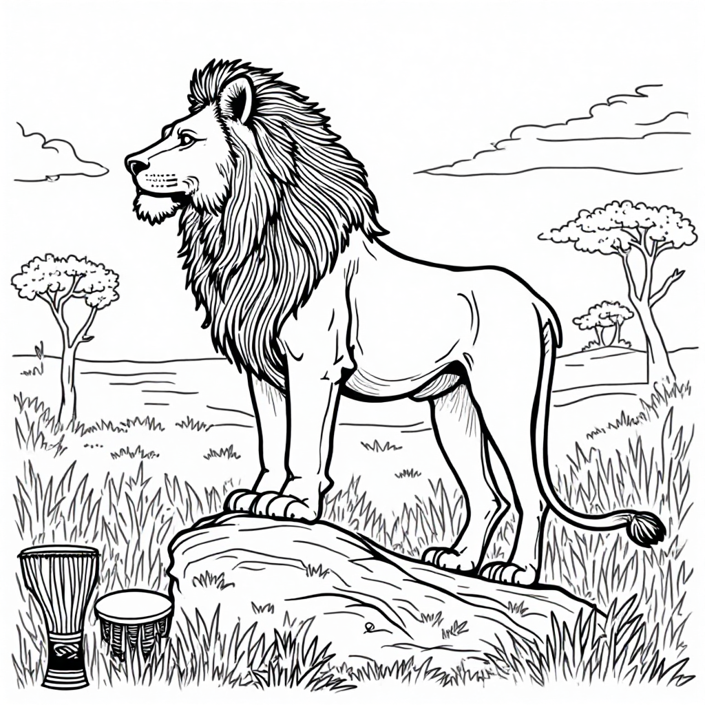Lion Art
