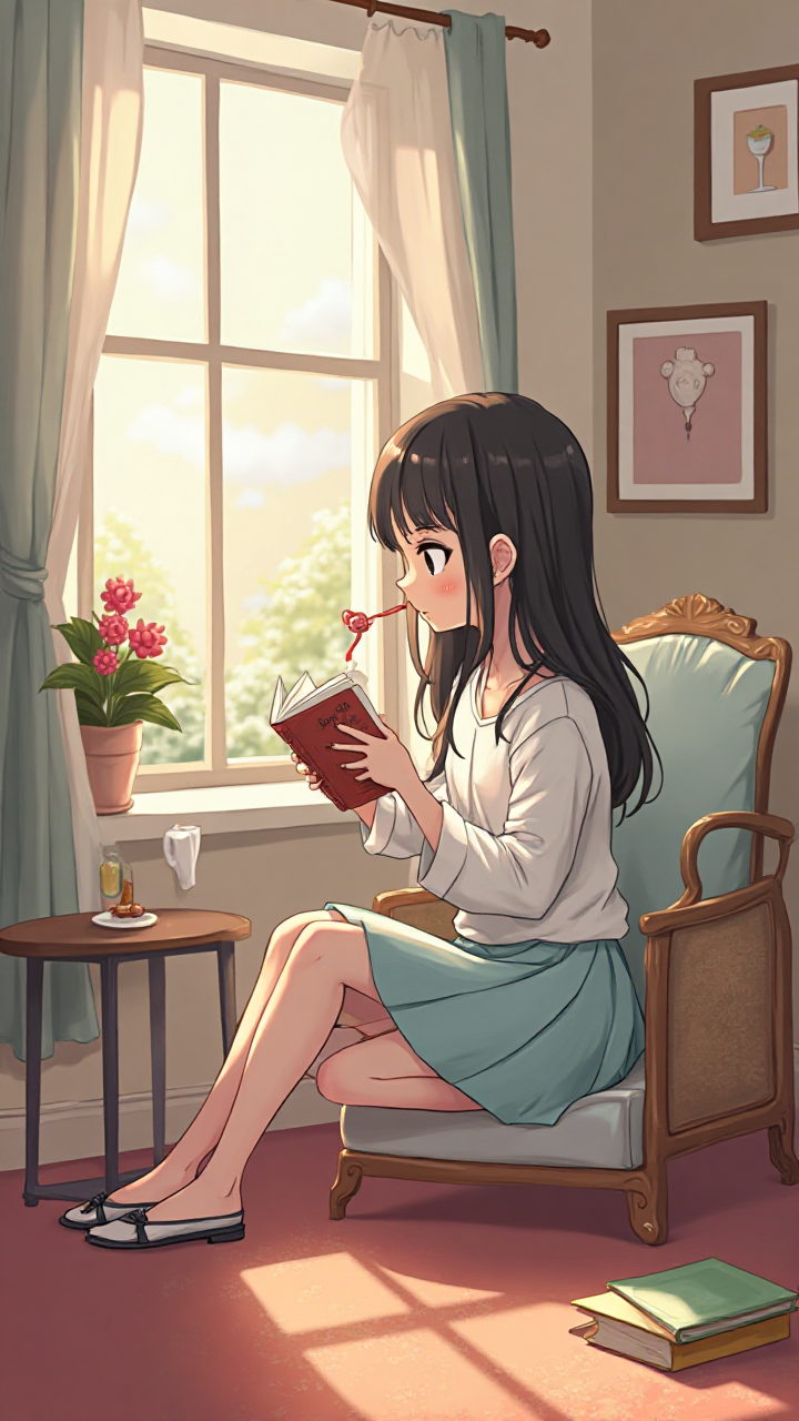 Tea Time Girl
