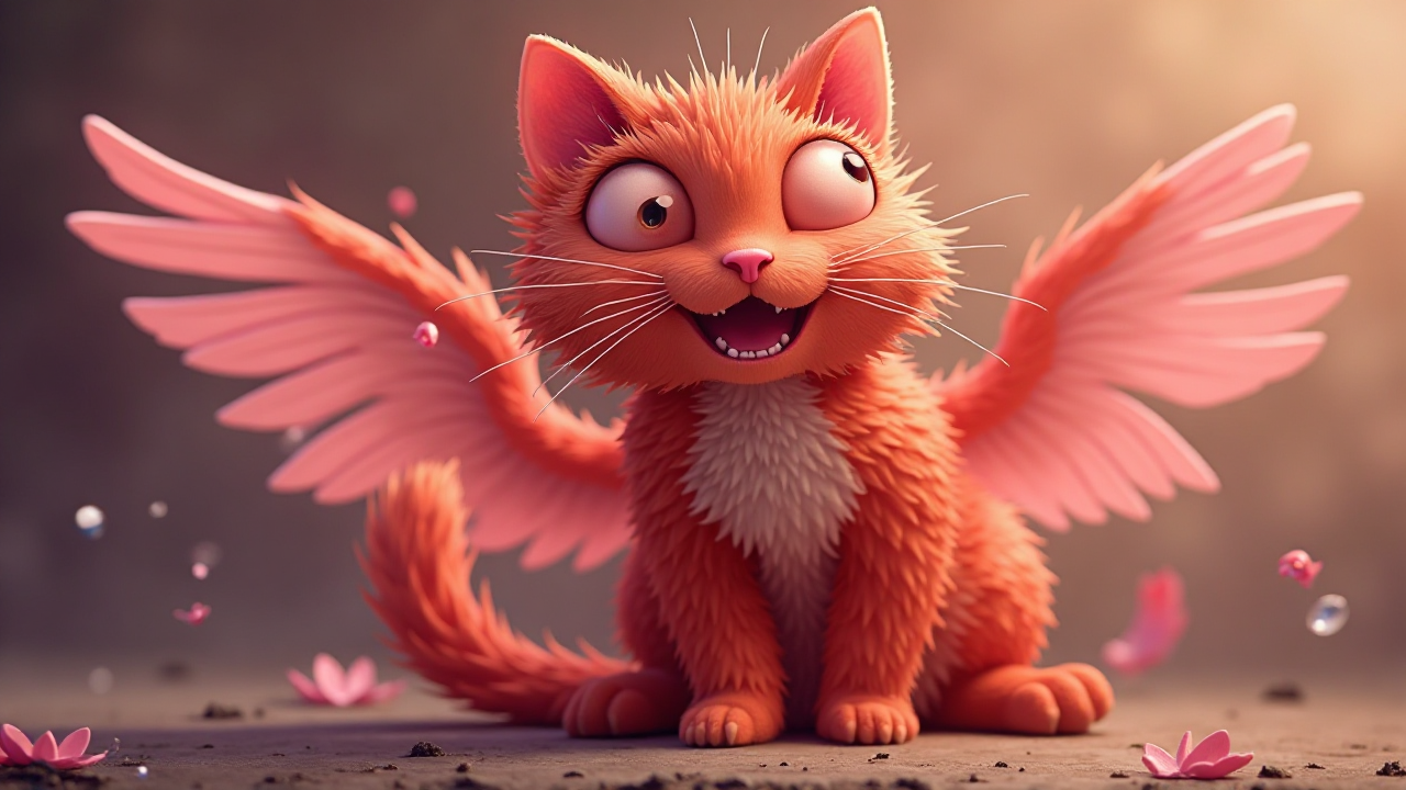 Red Winged Cat