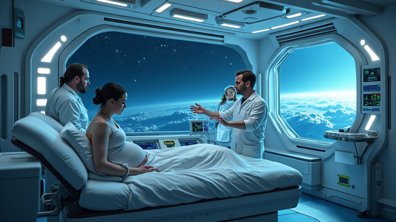 Space Delivery Scene