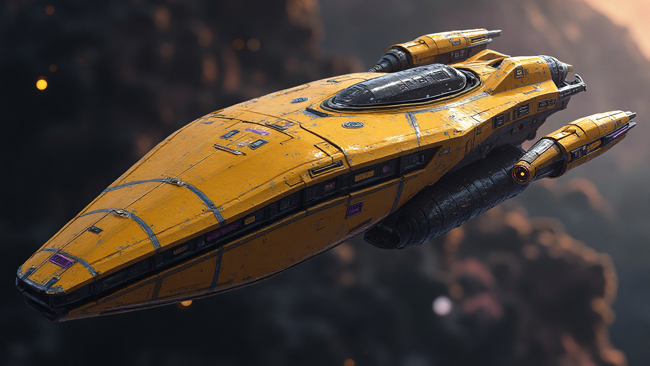 Alien Warship Design