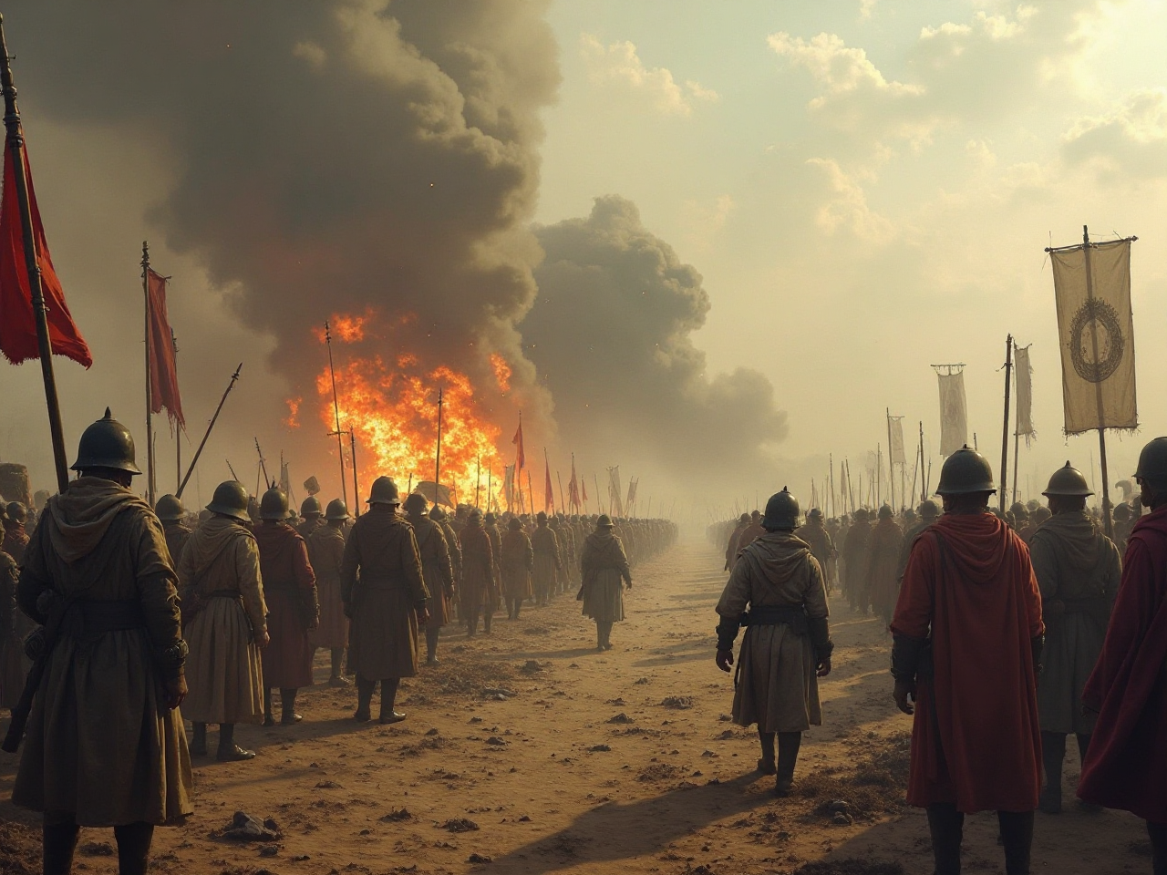 War Aftermath Scene