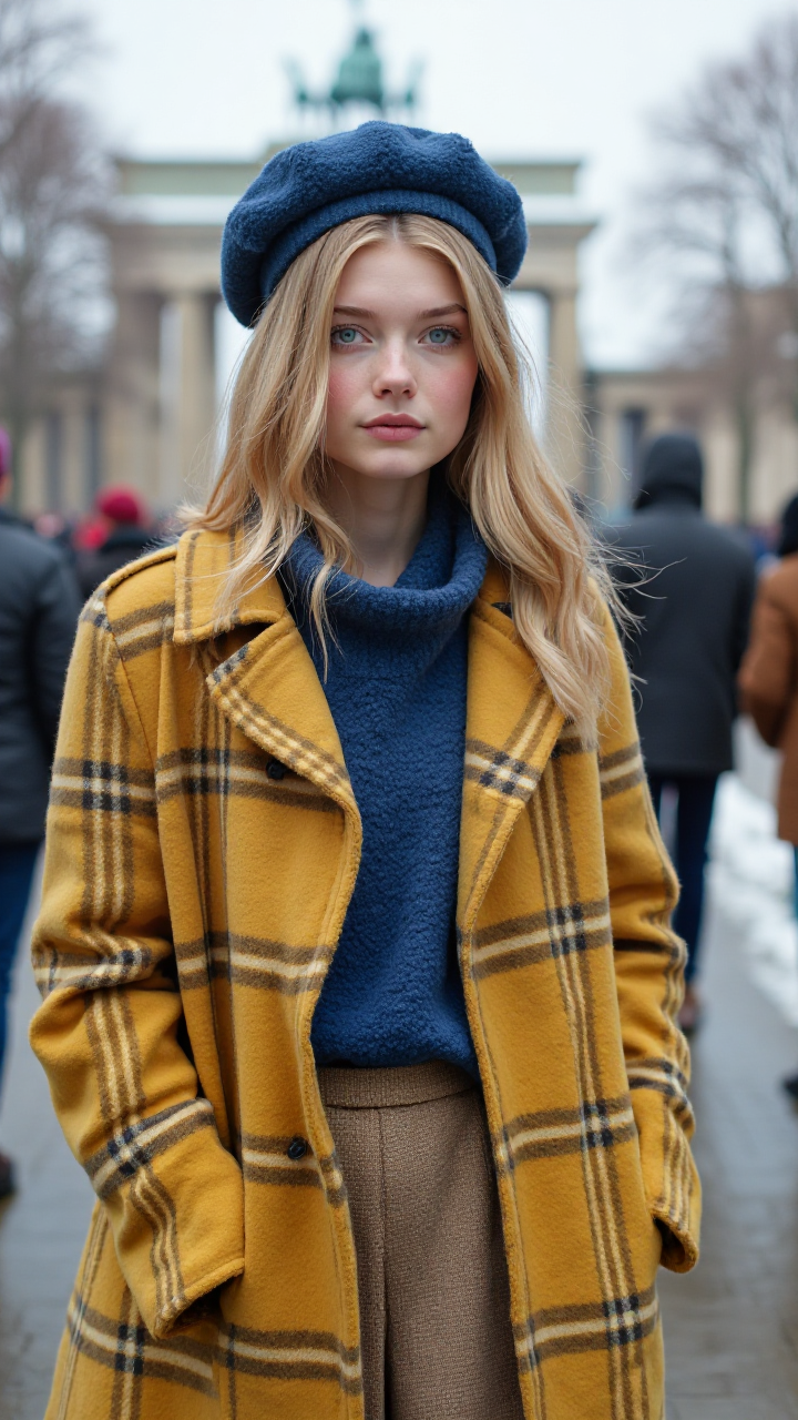 Winter Fashion Model