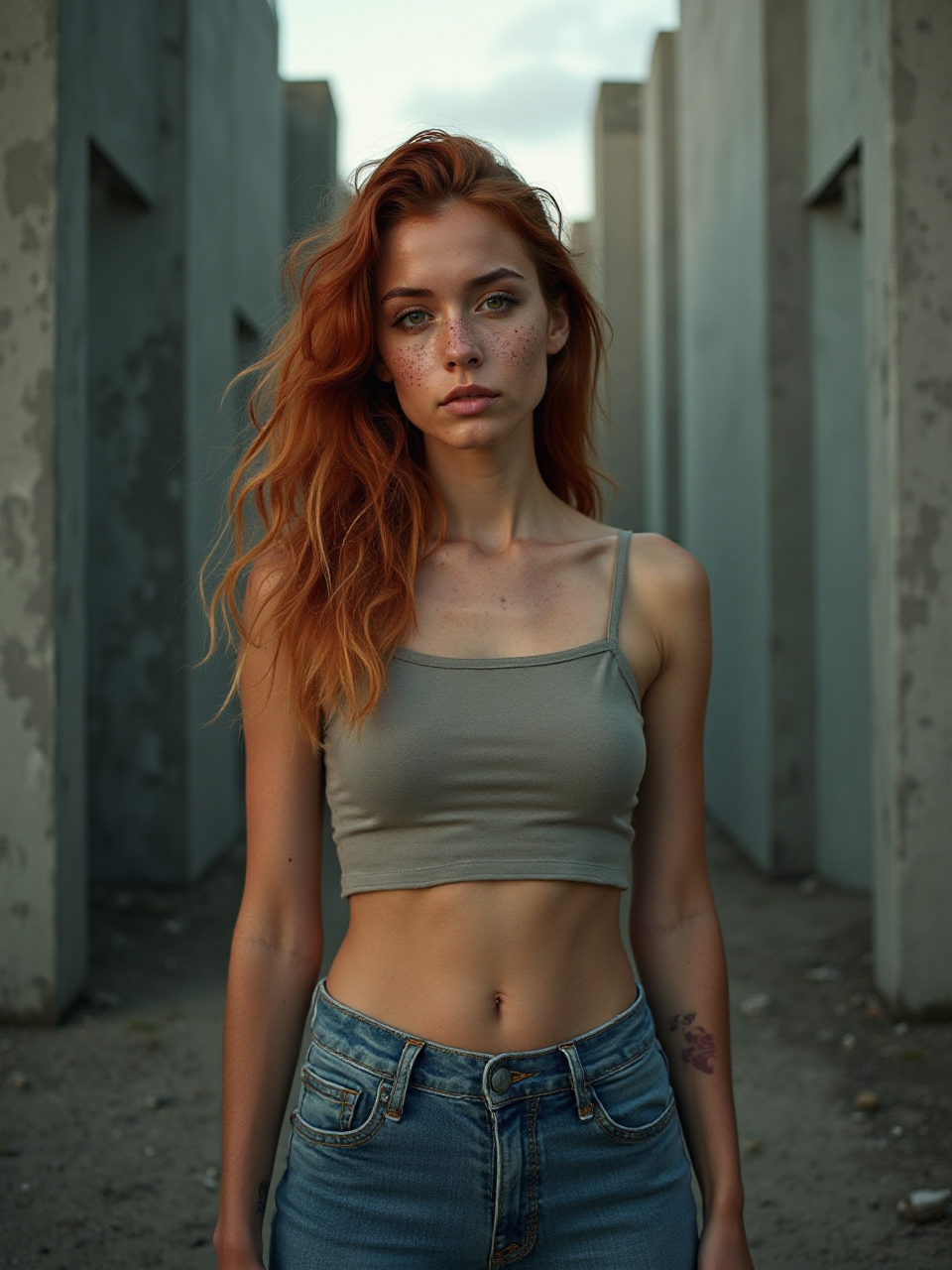 Charming Concrete Muse