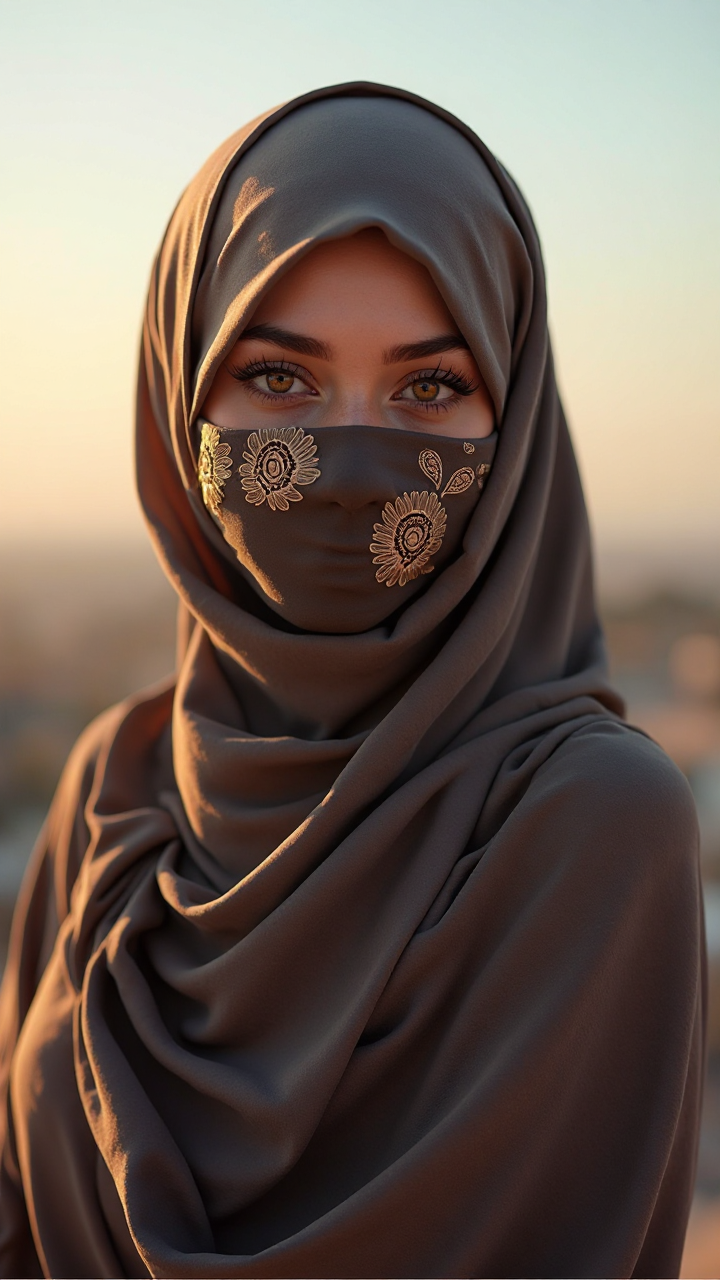 Muslim Woman Portrait