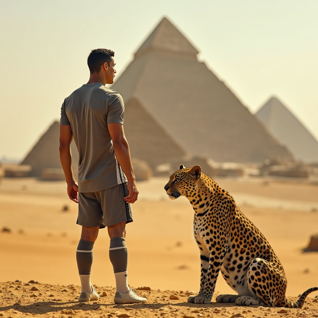 Ronaldo and Leopard