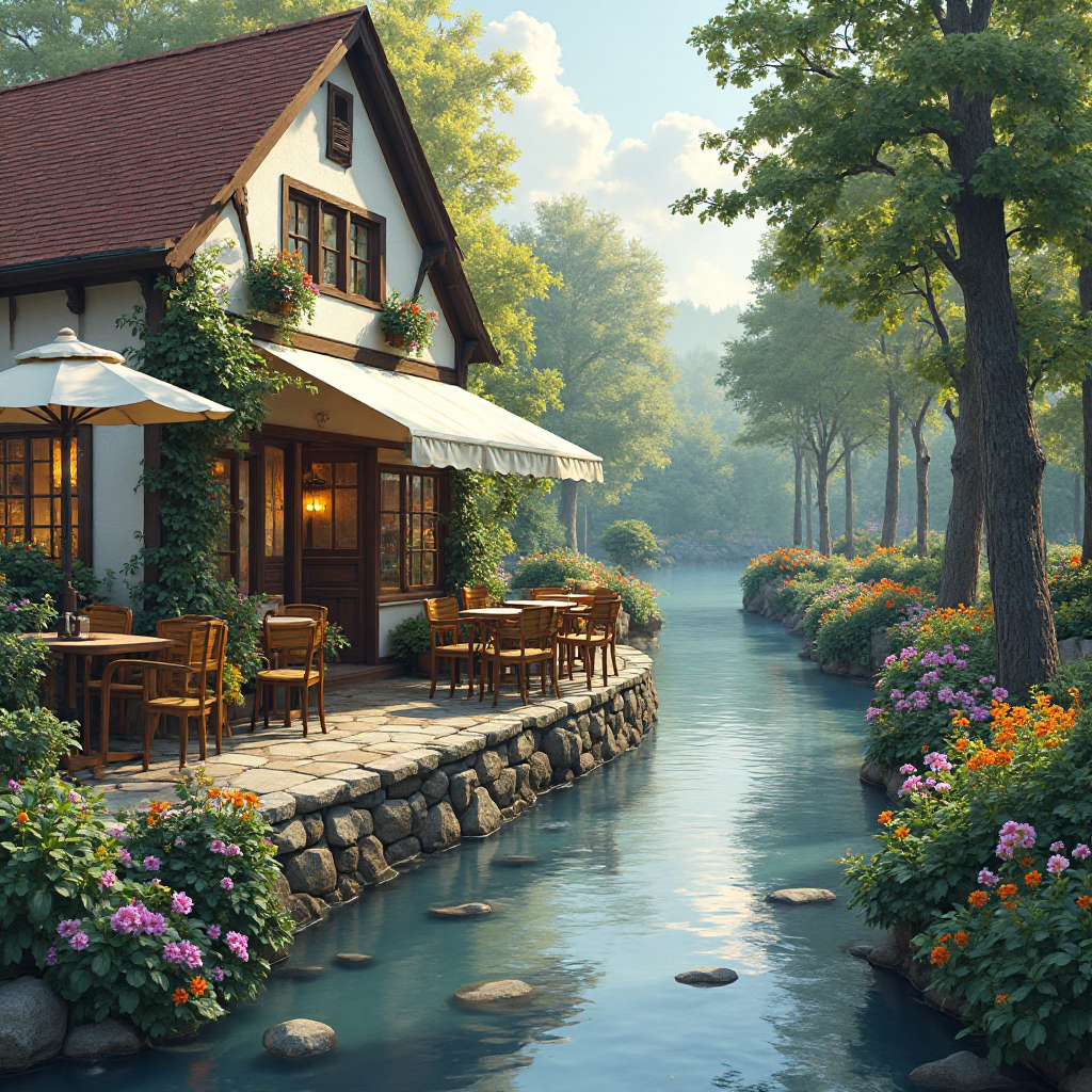 Rustic Coffee Scene