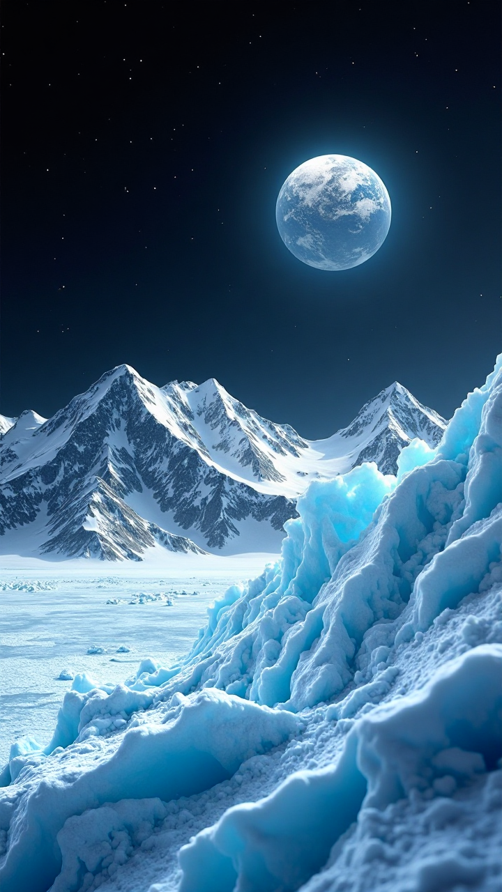 Ice World Exploration