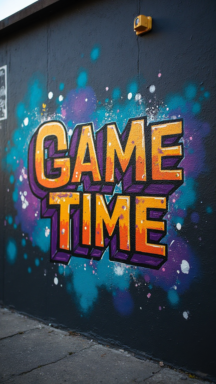 Graffiti Game Time