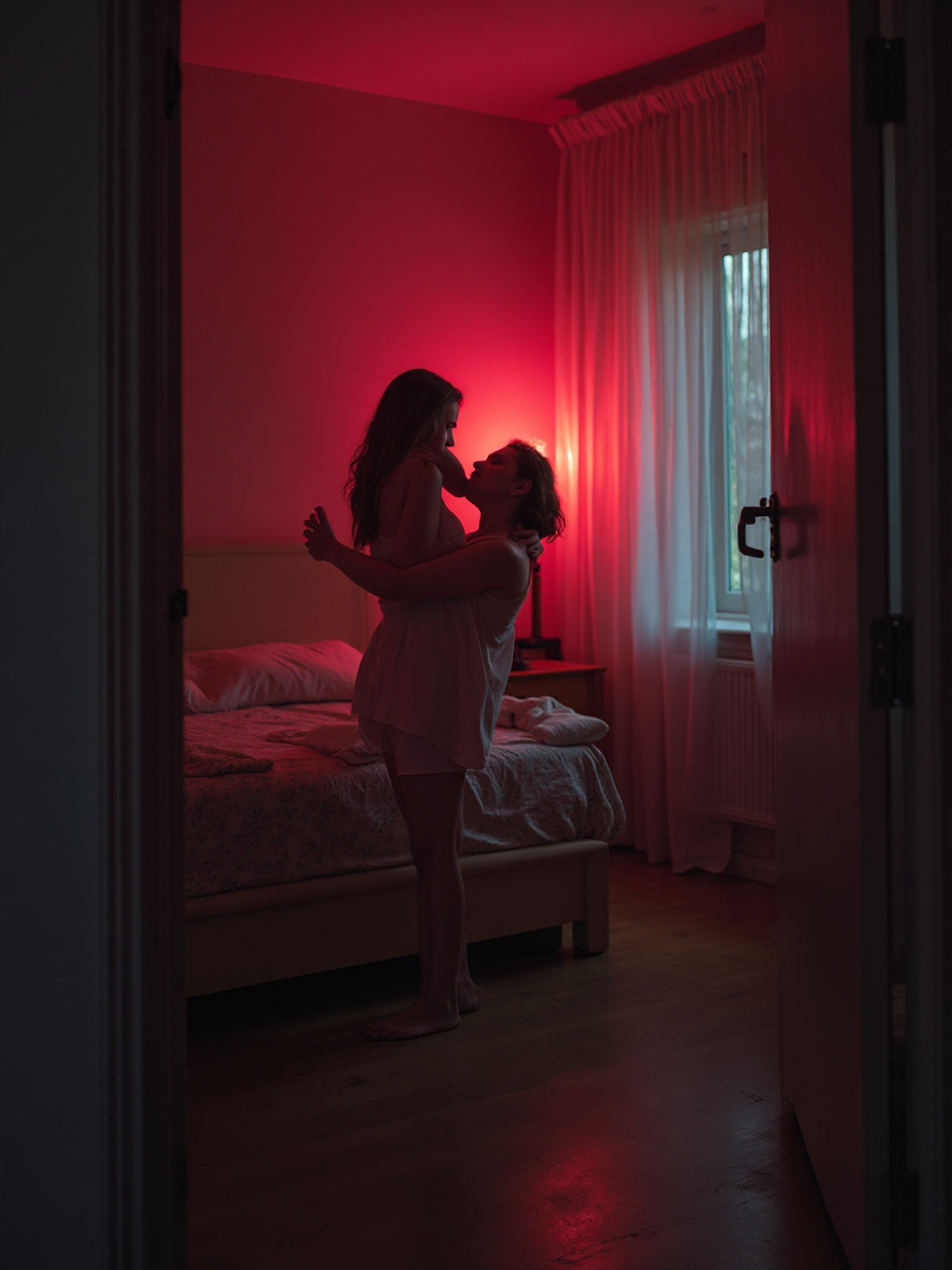 Haunting Bedroom Remnants