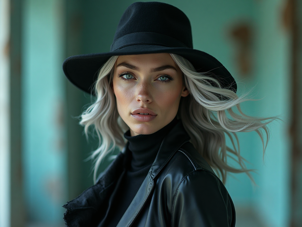 Striking Woman