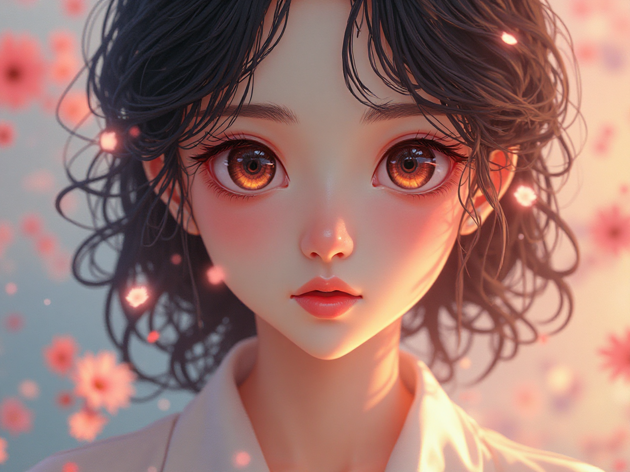 Korean Girl Artwork