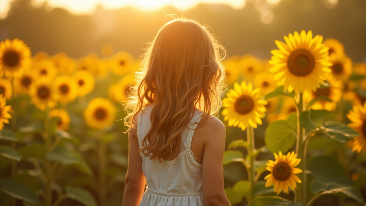Sunflower Girl