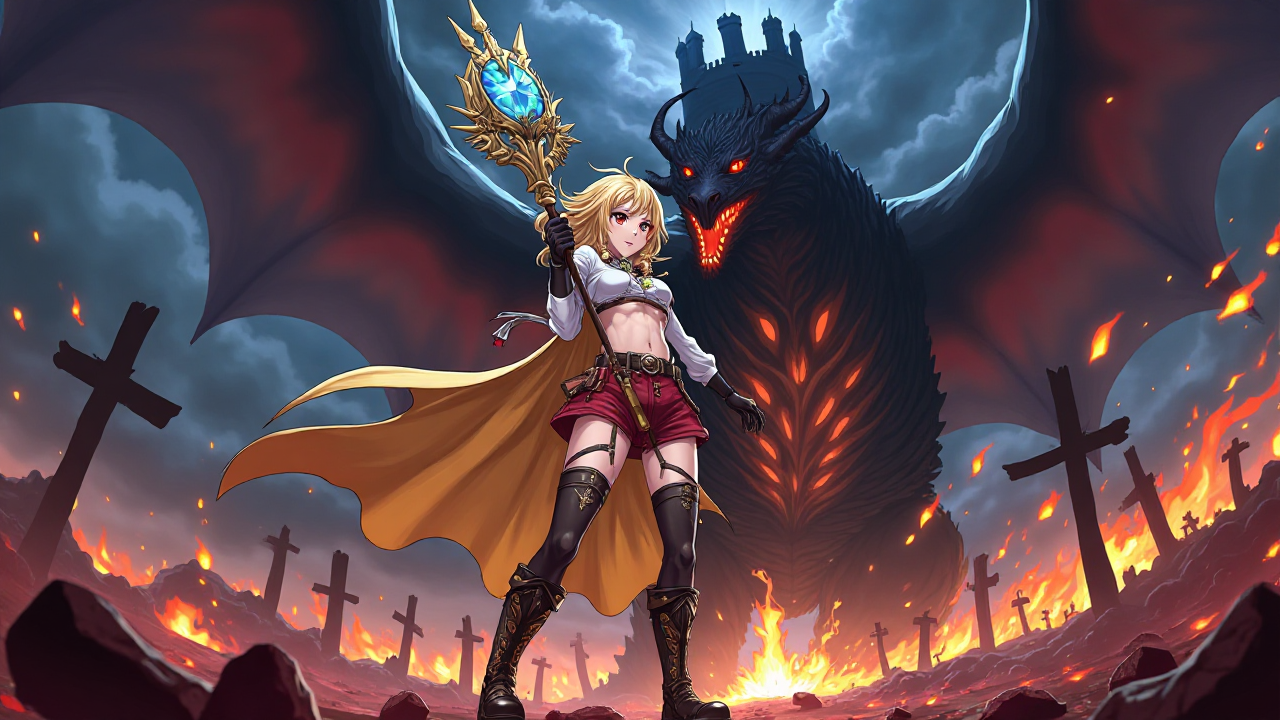 Warrior vs Dragon