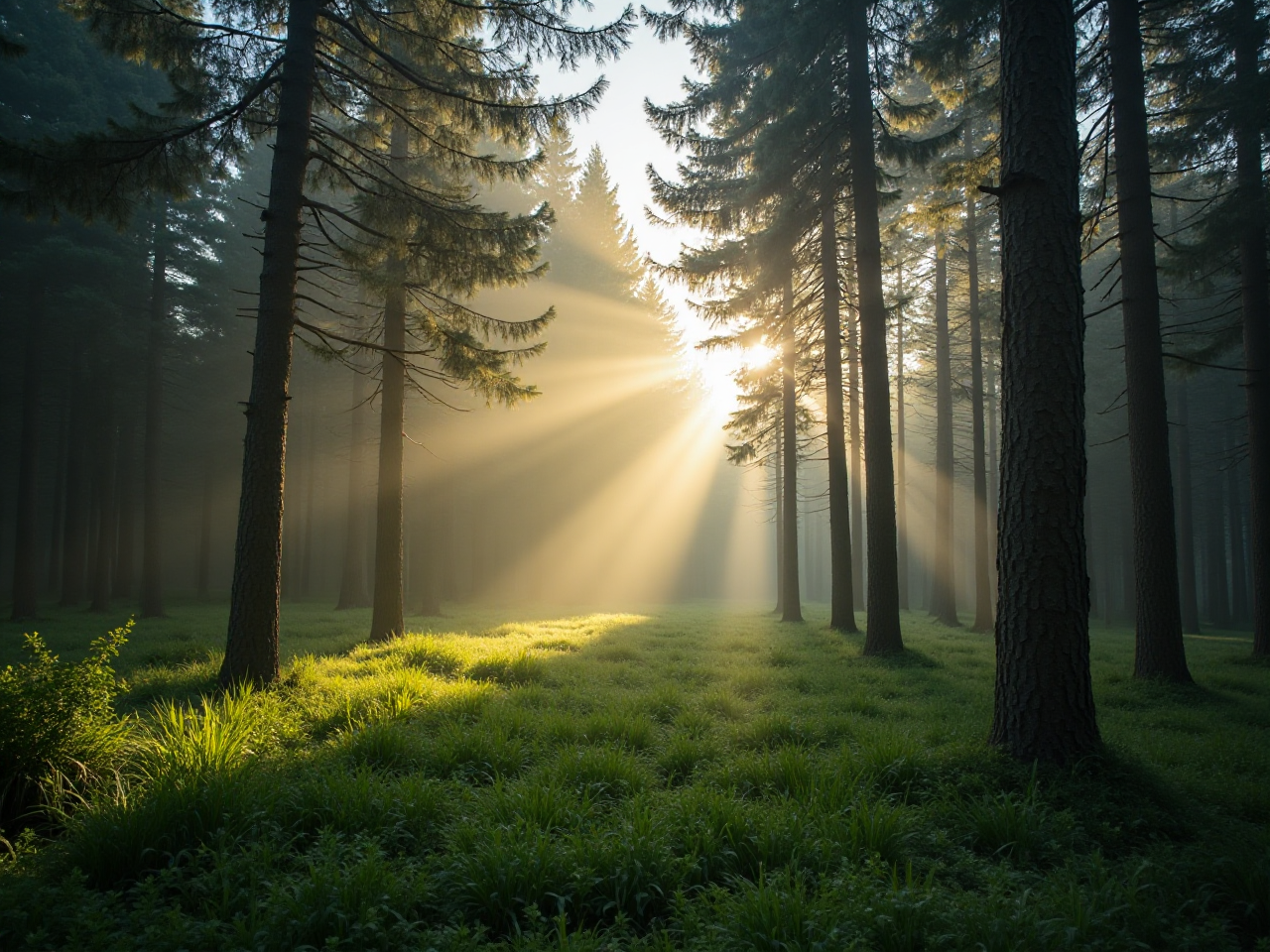 Morning Forest