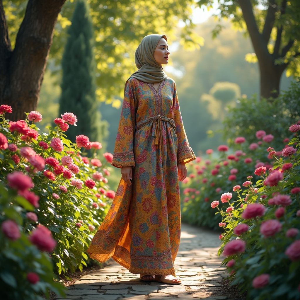 Serene Hijabi Beauty