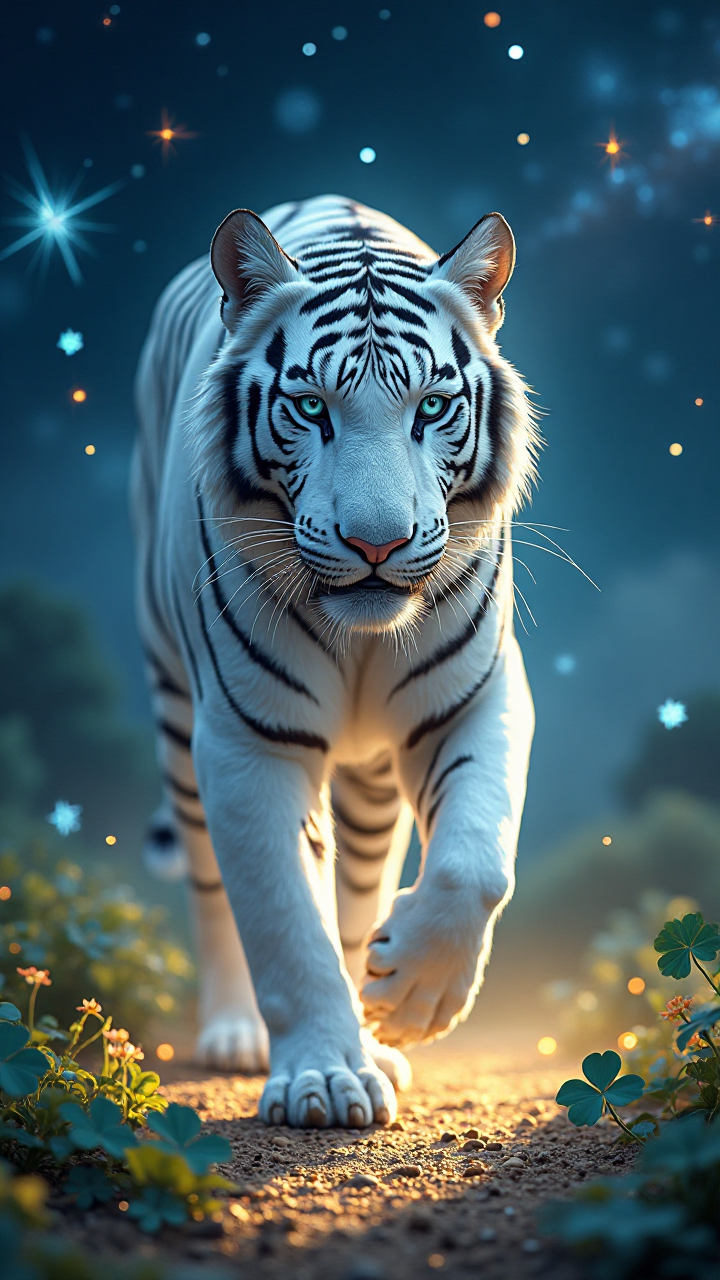Celestial Tiger Art