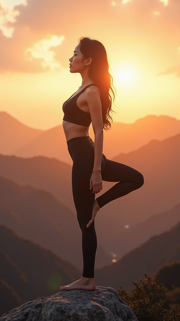 Yoga Pose Beauty