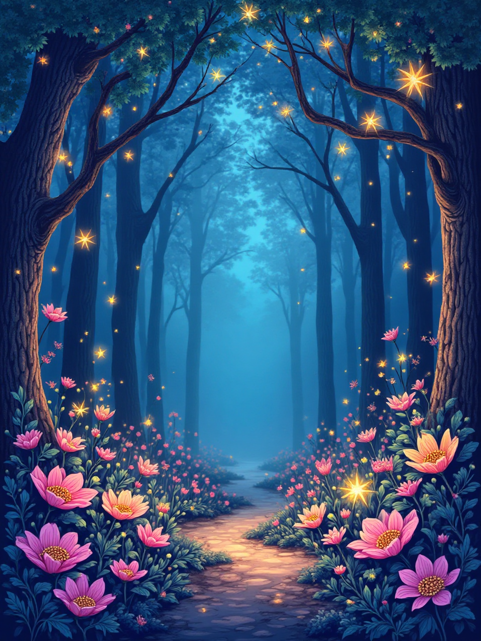 Fantasy Forest Art