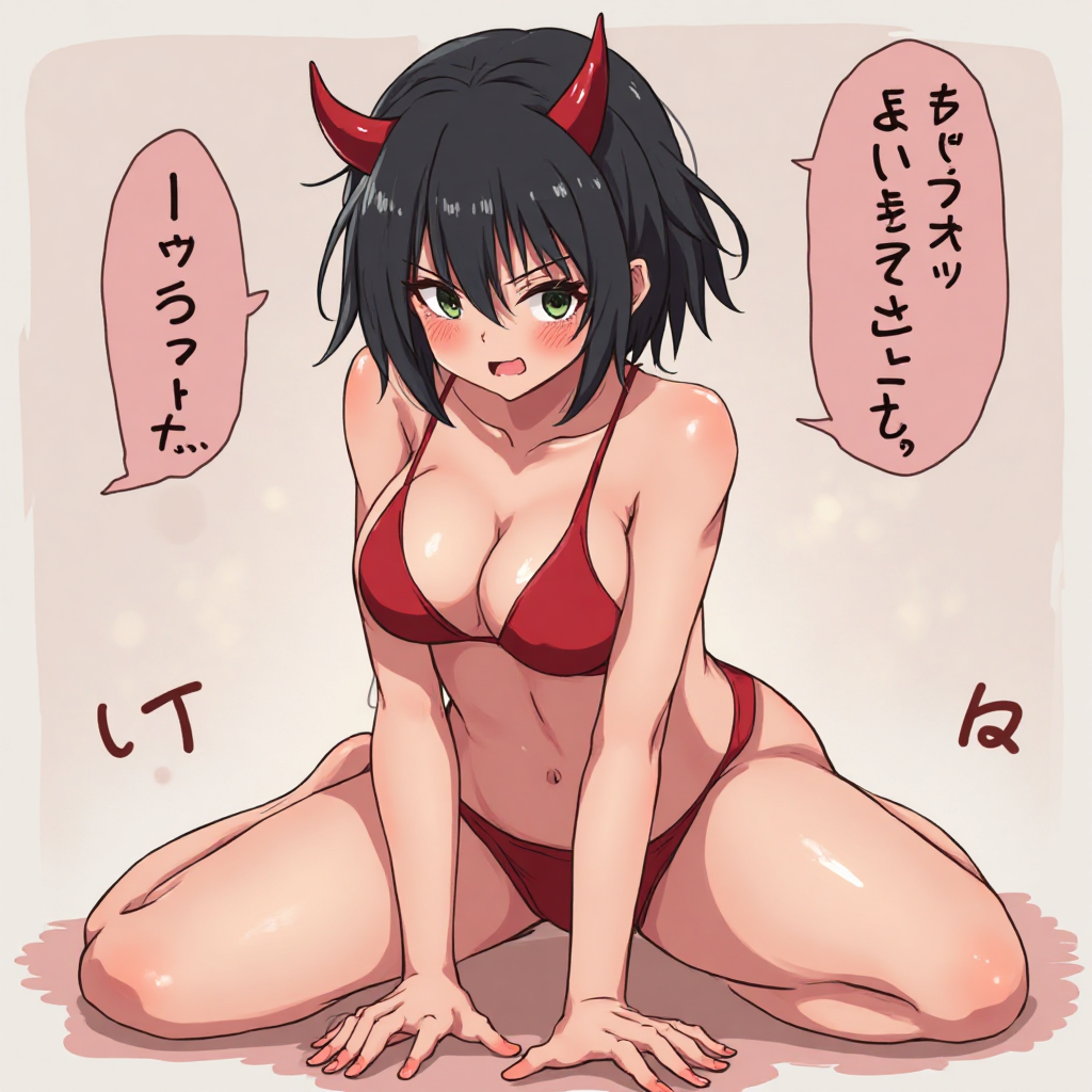 Lustful Devil Girl