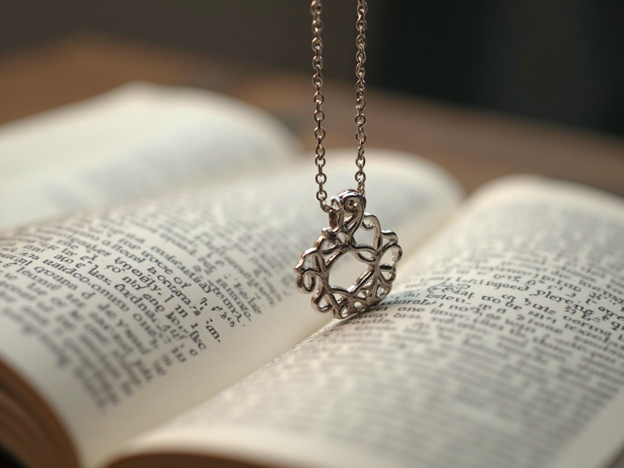 Silver Pendant Mockup
