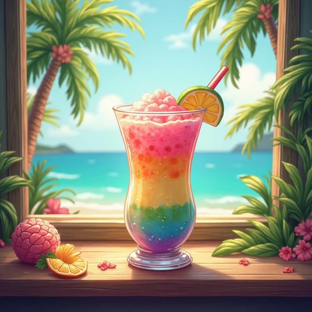 Tropical Boba Delight