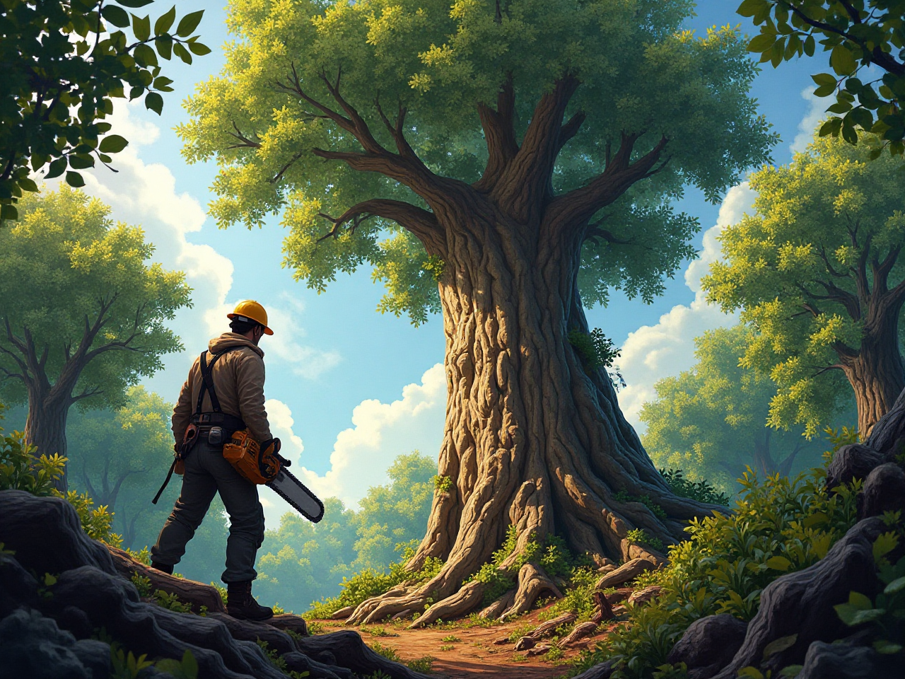 Woodcutter Tree