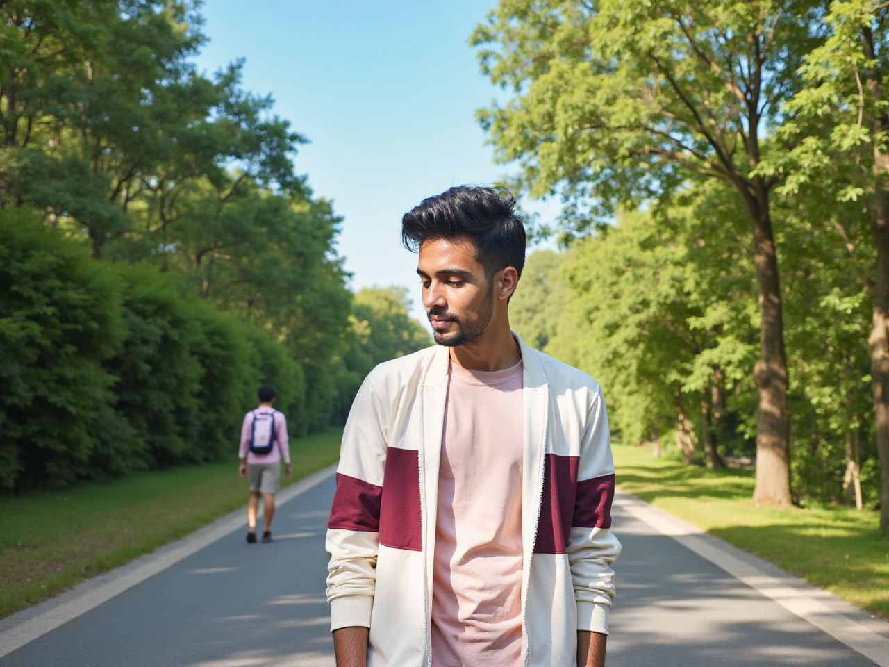 Young Man in Nature