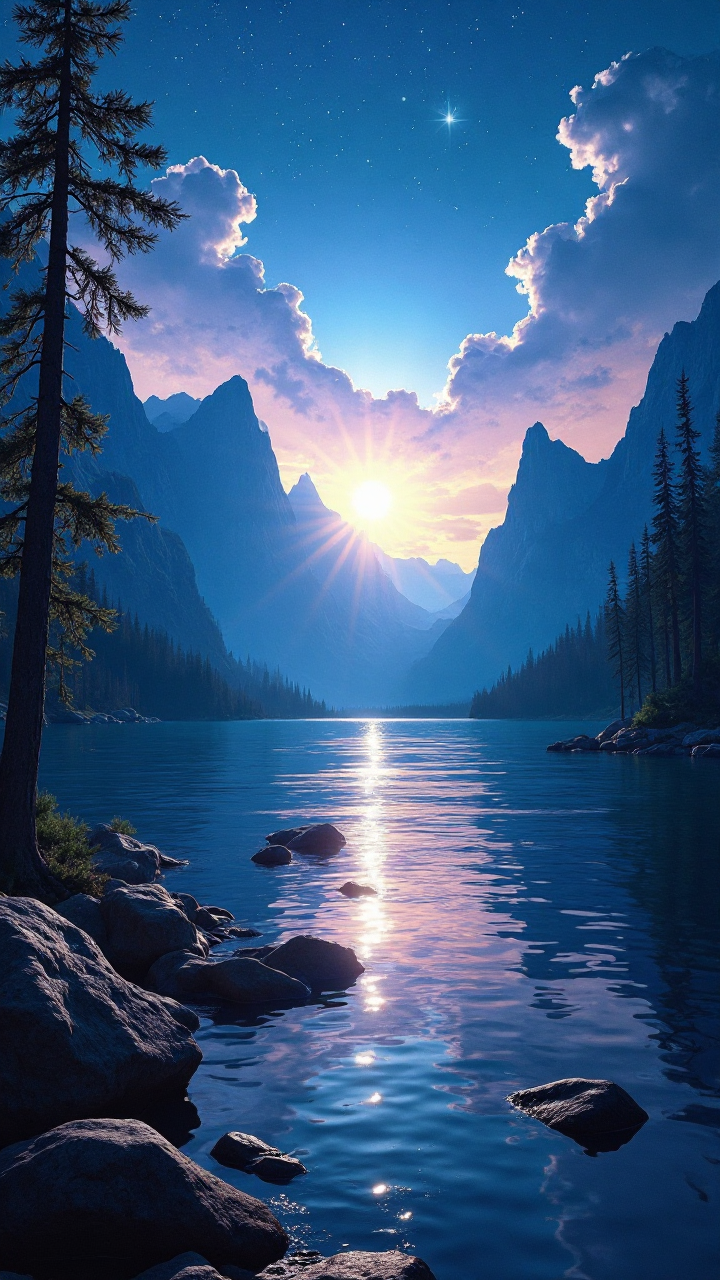 Dreamlike Nature Scene