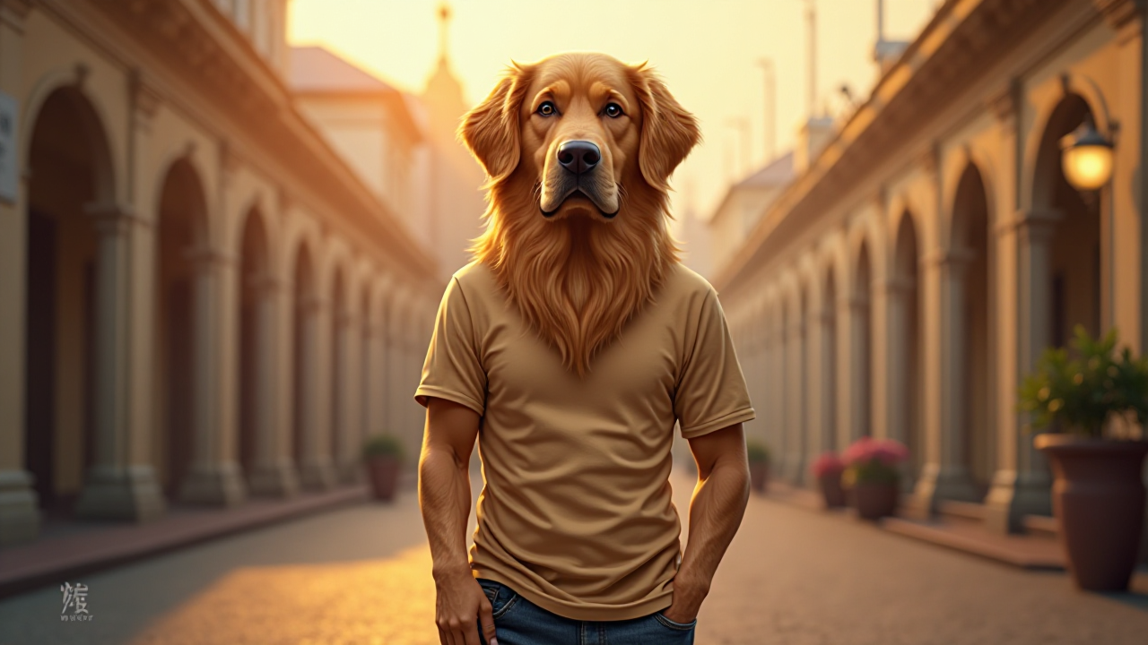 Golden Retriever Character