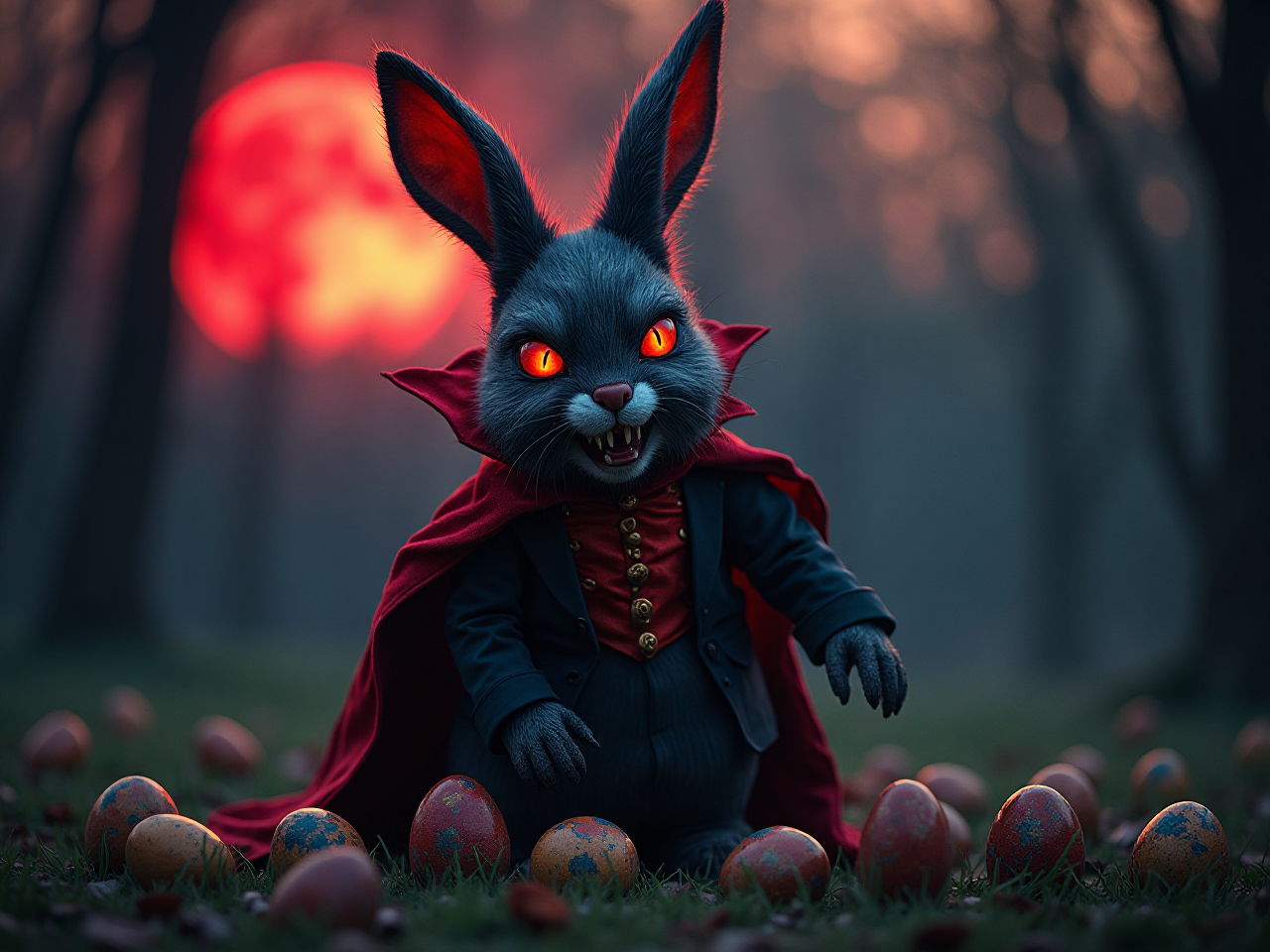 Demonic Gothic Bunny