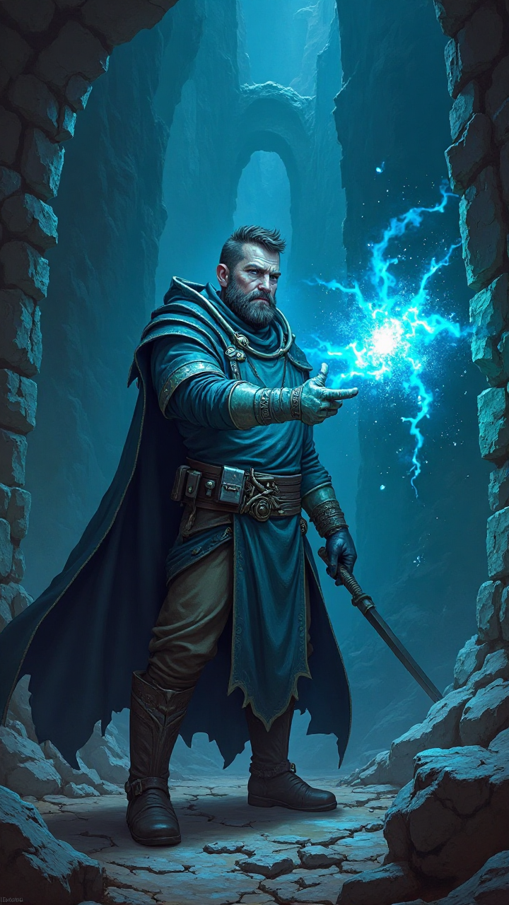 Azure Battle Mage