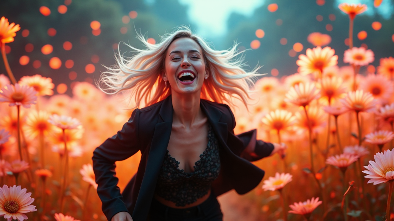 Futuristic Flower Adventure