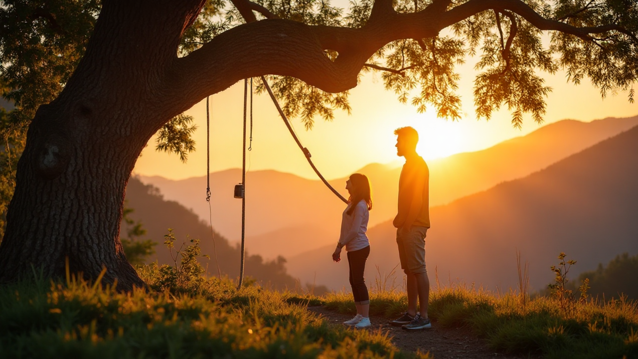 Sunset Nature Scene