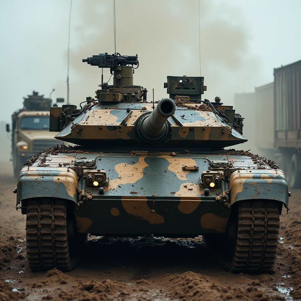 Military Tank Showcase