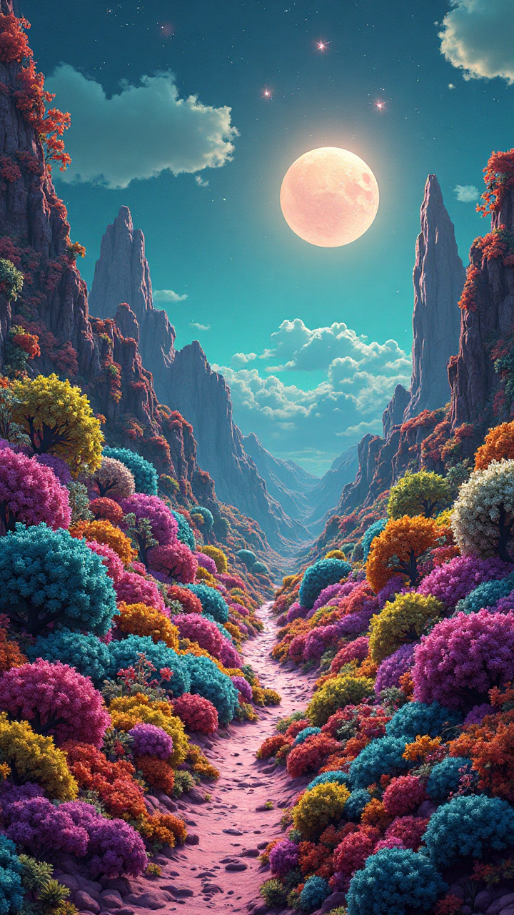 Alien Garden Exploration