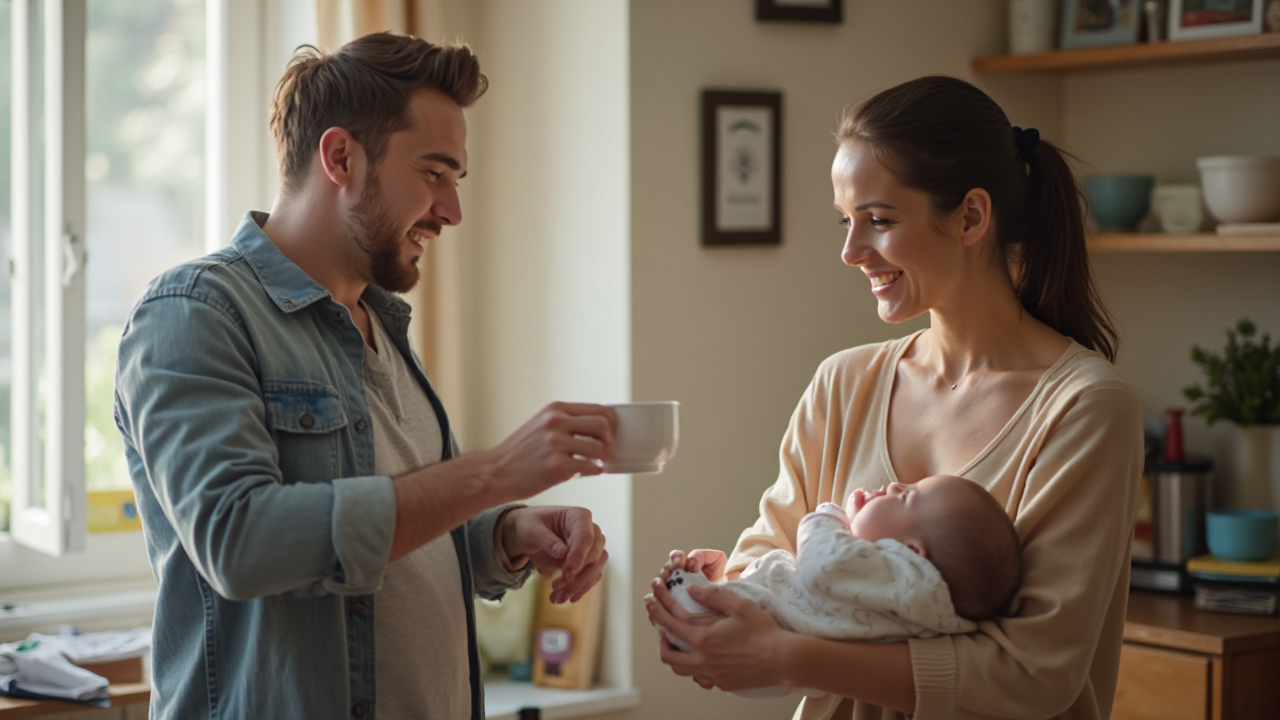 Tea Offering Scene