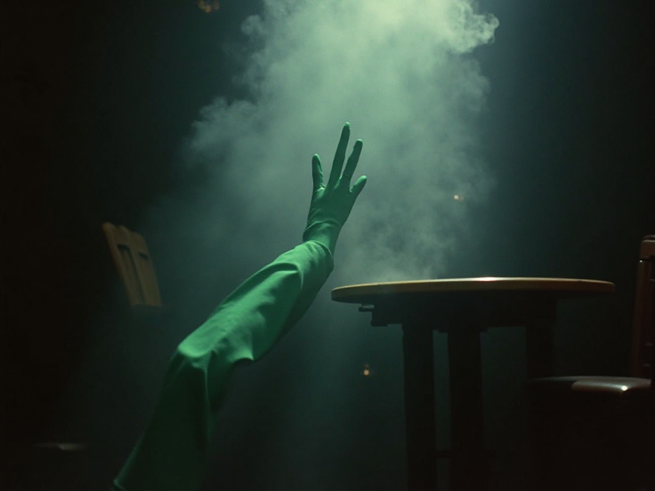 Mysterious Green Hand