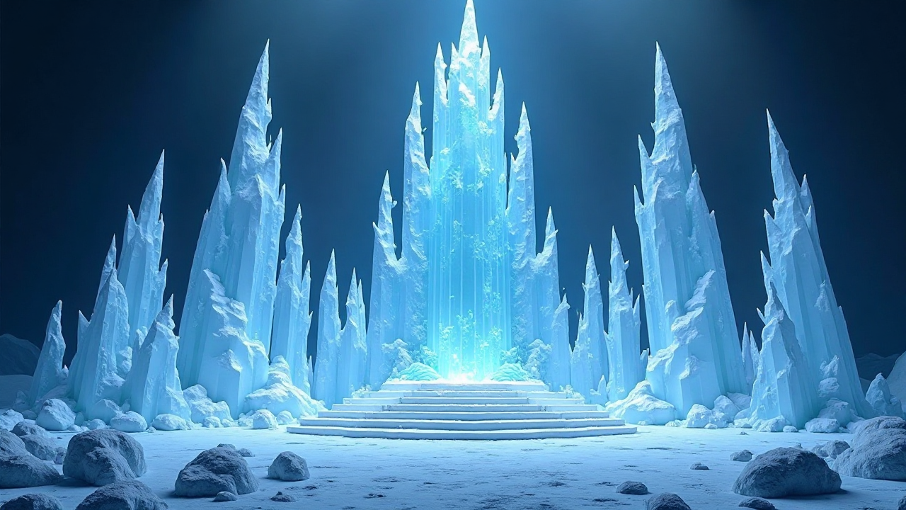 Frozen Tundra Display