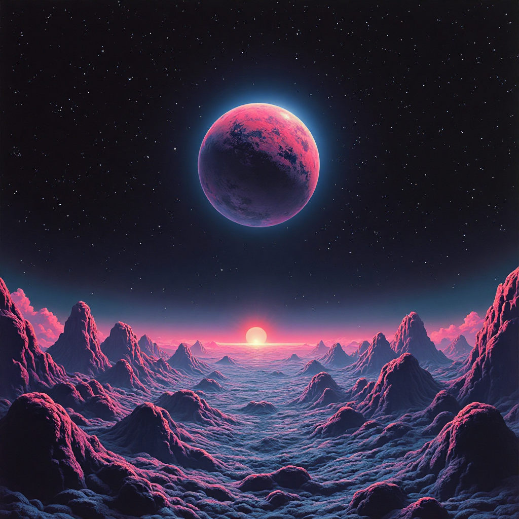 Neon Spectrum Art