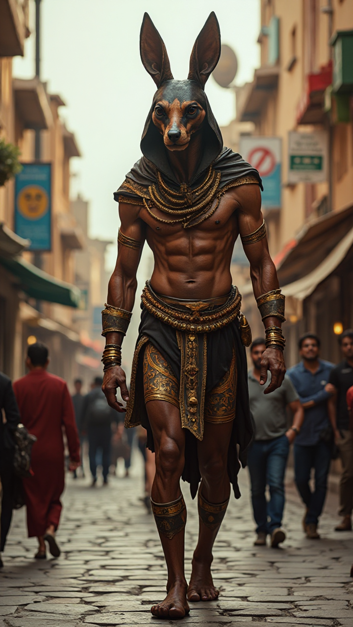 Anubis in Cairo