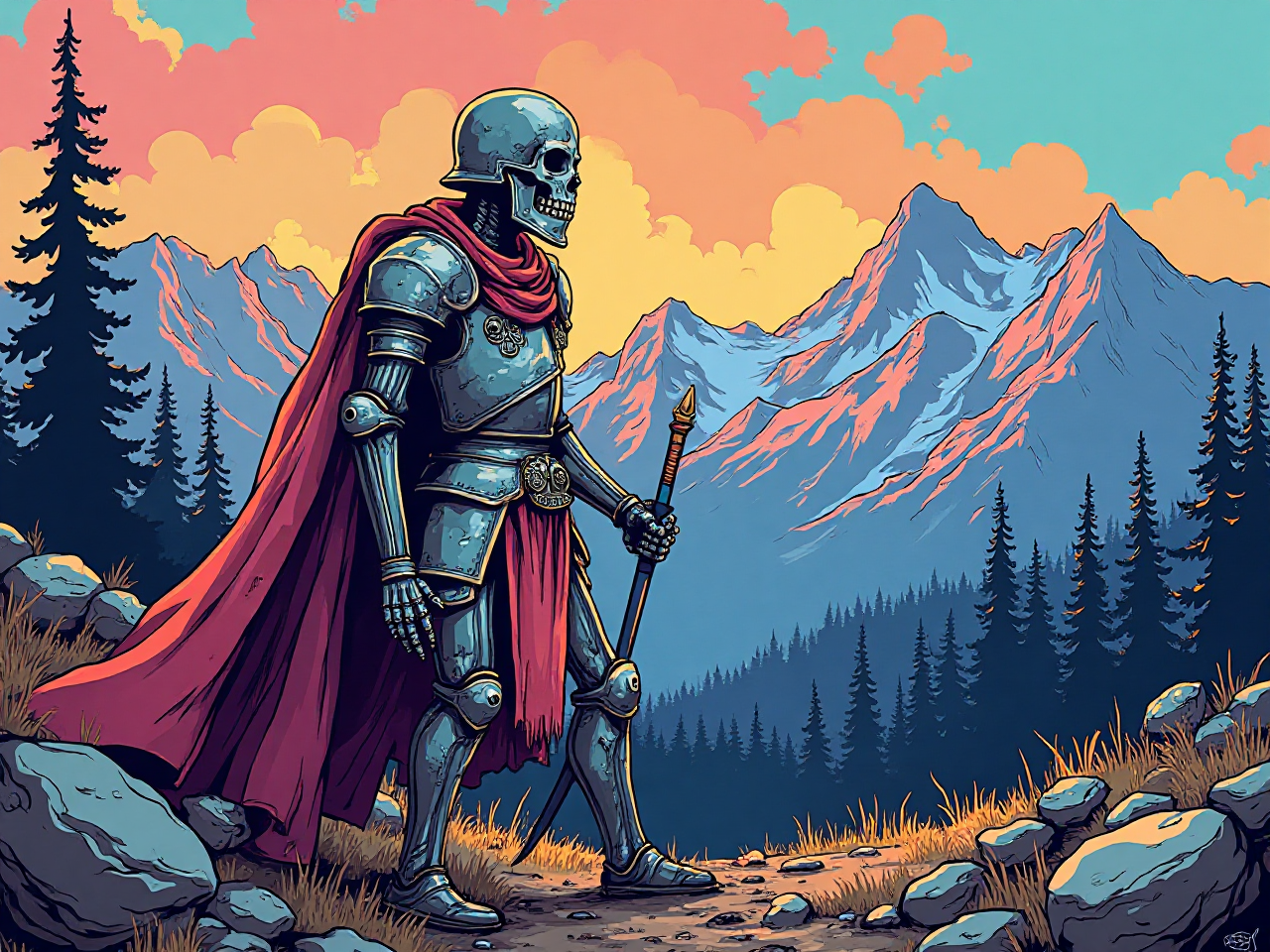 Psychedelic Knight