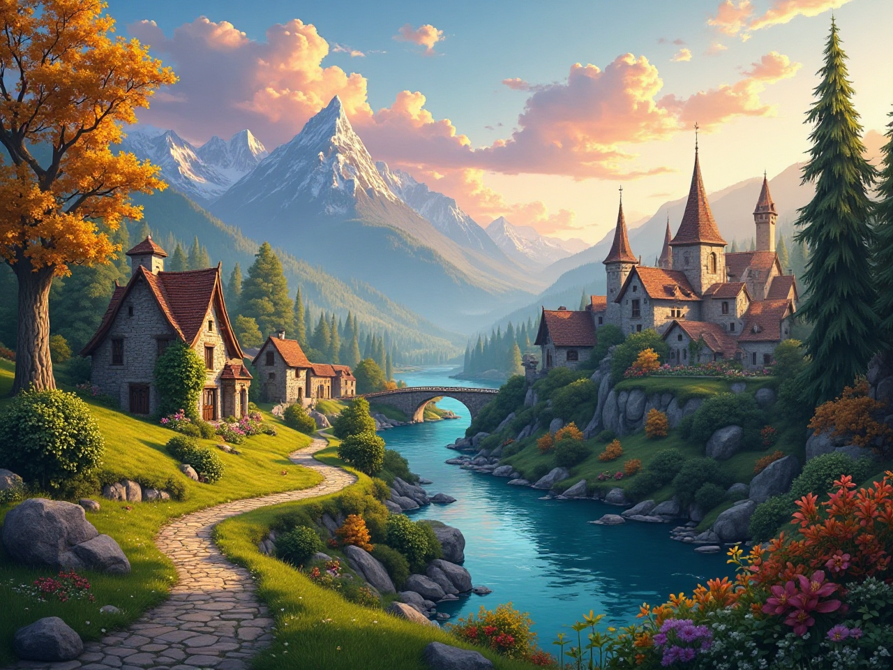 Fantasy Scene Exploration