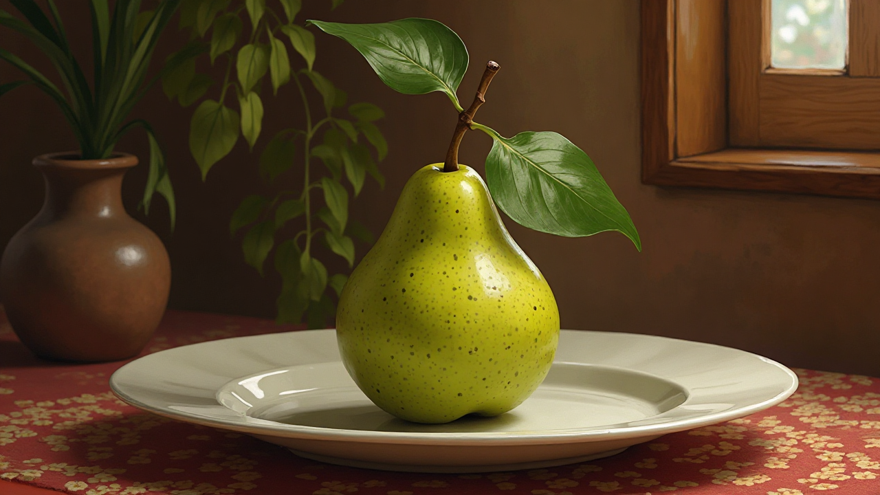 Fantasy Pear Artwork