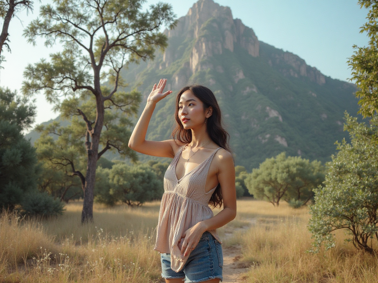 Hand Wave Kiss