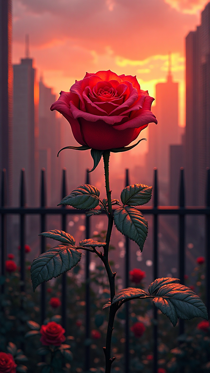 Urban Rose Scene