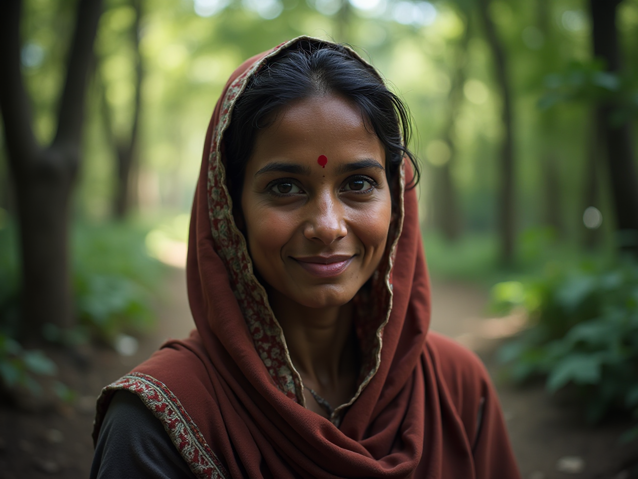 Indian Village Woman