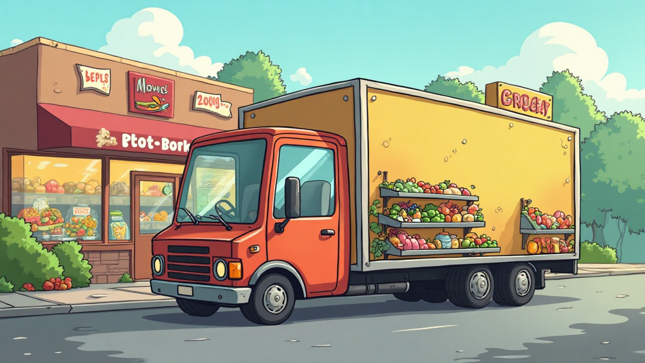 Grocery Truck Fun